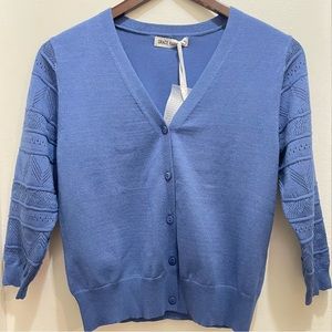 NWT Cardigan GRACE KARIN Women’s Shrugs for Dress Blue Color Size S.